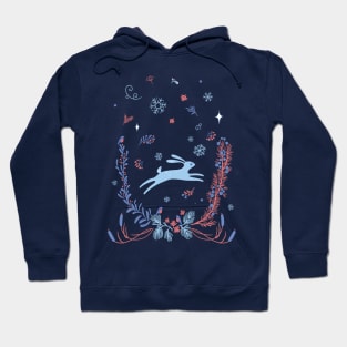 Winter Tale Hare Hoodie